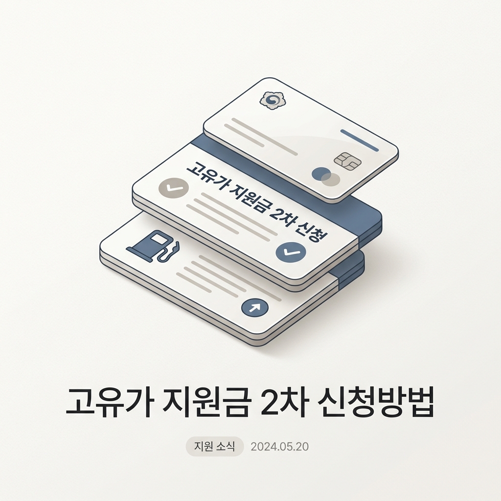 Main 1 ai thumbnail minimal 고유가 지원금 2차 신청방법 1779960053